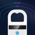 Leitor Microchip Pet Animal Portátil Tela Lcd Recarregável