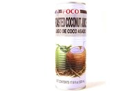 FOCO Jugo de Coco Asado (Jugo De Coco Asado) - 17.6 Fl Oz Paquete de 6