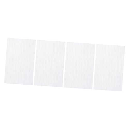 TEHAUX 4 Sheets Stitch Fabric DIY Embroidery Gridding Cloth 100% Cotton Fabric for Crafting - Wrinkle