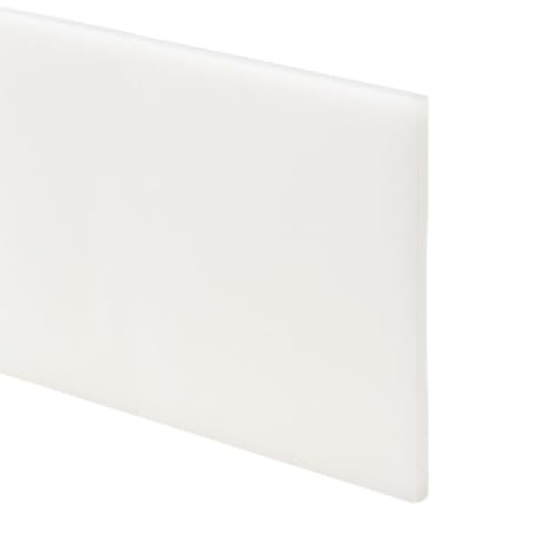 Plaque de base acrylique PMMA opale 8 mm finition haut de gamme