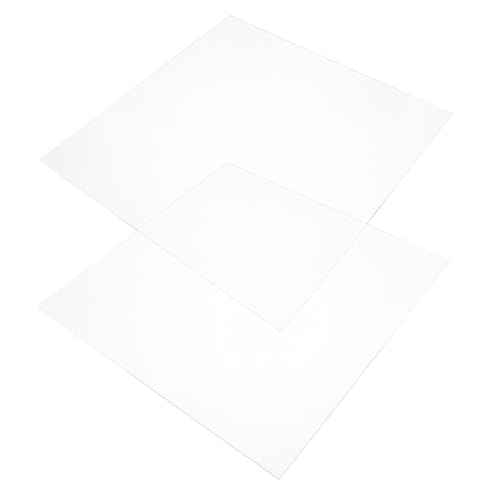 2 Uds Hojas Lámina acrílica transparente película marcadores líquido planchas metacrilato transparente policarbonato placas transparente ollas elaboración de tableros acrílicos Gatuida