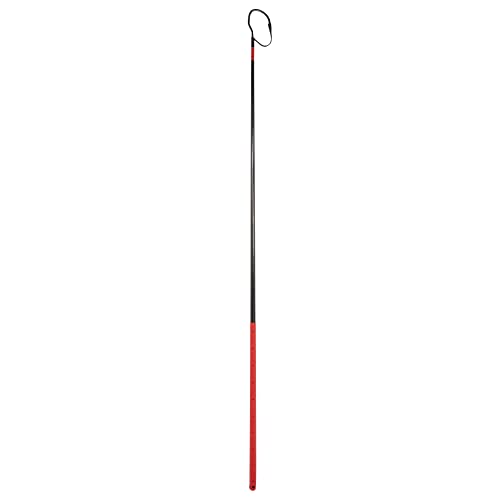 BUBBA 7 Foot Gaff with 3 Inch Stainless Steel Offset Hook Non-Slip Grip Handles and Carbon Fiber Shaft for Fishing Boating and Outdoors