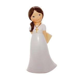 THE REPLICANT Accessoire de Fête/Figurine Jeune Communiante en Résine/Hauteur: 15 cm