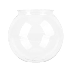 SWOQ Kleines Rundes Goldfischglas, Desktop (L)