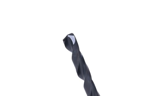 Image of Century Drill & Tool 24116 Pro Grade Black Oxide Drill Bit, 1 /4 inch, Pro Pack | Straight shank, 135 point, cuts steel, wood & plastic, 135 split point, black oxide finish