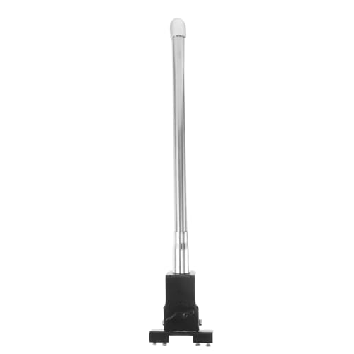 Antena decorativa de coche UPKOCH en acero inoxidable para tunear exterior de automóvil