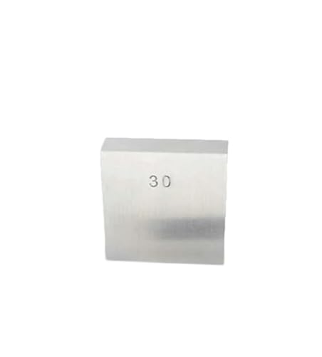 Calibre de bloque, Pie De Rey Precisión, Bloque Medición, Acero, Cuadrado, Micrómetro,Accesorios para carpintería(30mm)