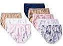Just My Size Cotton TAGLESS® Brief Panties 8-Pack