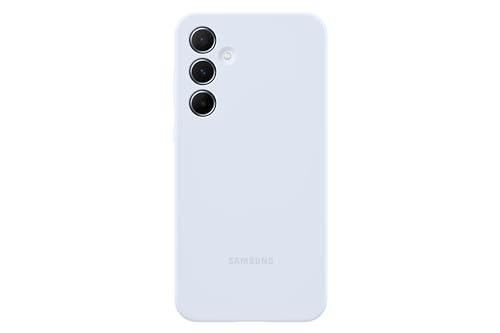 Image of Samsung Silicone Cover Soft Colourful Case for Galaxy A55 5G, Blue