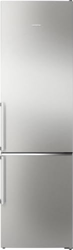 SIEMENS KG39NAIAU, iQ500, Frigorífico y congelador independiente, 363 L, Total noFrost, hyperFresh, extremadamente silencioso, iluminación LED, 203 x 60 cm, acero pulido antihuellas