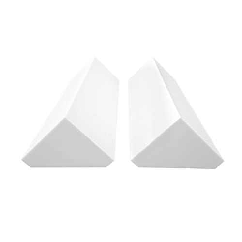 platino24 Bass-Trap Eck- und Breitbandabsorber 2-teilig – 1m – Weiß