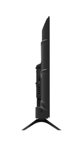 تلفزيون ليد قياسي FHD بدون إطار مقاس 43 بوصة طراز ATA43FLN من ايه تي في، بلون أسود