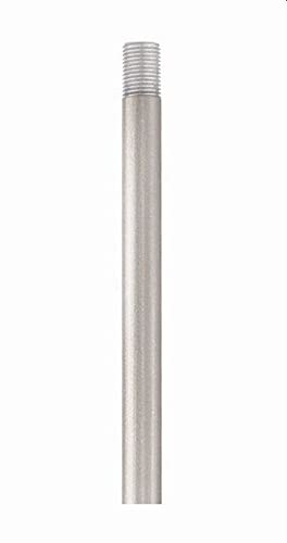 Image of Livex Lighting 56050-34 Accessory - 12 Inch Extension Rod, Brushed Silver Finish