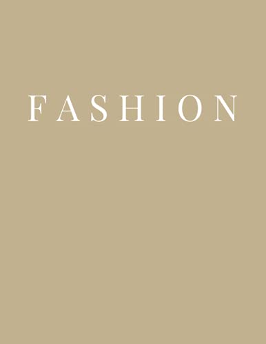 Fashion: Beige Decorative Coffee Table Book for Stacking and Home...
