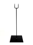 Calaoshop Socle Tout Métal pour masque en bois (32 cm)