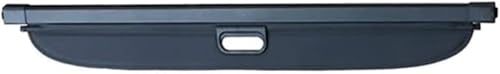 Étagère arrière rétractable de coffre pour Jeep Renegade 2016-2019 noir - 2