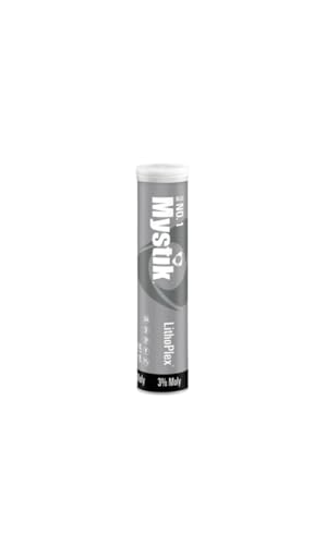 Mystik LithoPlex 3% Moly Grease #1 | 14 OZ Cartridge (Pack of 1)