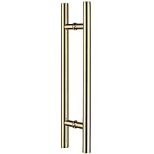 YDT GROUPS Golden Color Glass Door H-Type Handle SS, Hole to Hole Length 302MM/1feet/12inch, Overall Length 457mm/1.5feet/ 18inch Standard Series 5 Years Warranty. High Glossy Diameter 32mm (B091ZMWKGK) Amazon Price History, Amazon Price Tracker