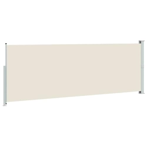 Store extérieur rétractable crème pour protéger le balcon du vent - 6