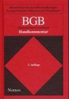 BGB - Bürgerliches Gesetzbuch: Handkommentar