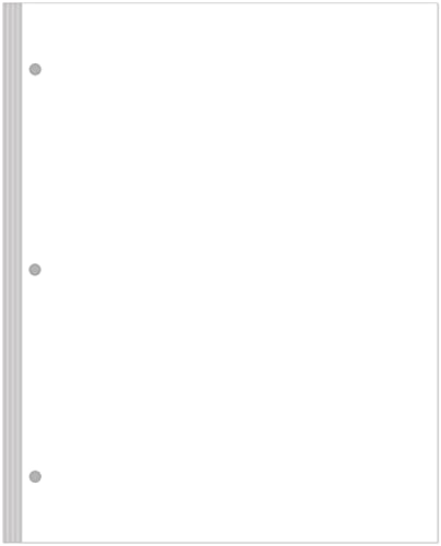 Papel en blanco de 3 agujeros A4 para hojas sueltas 100g 100 hojas
