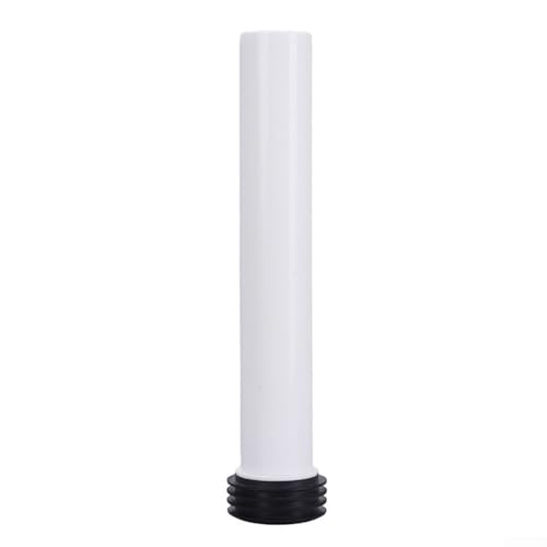 Tube de chasse d'eau en polypropylène 30 cm pour réservoir d'eau dissimulé avec commande manuelle compatible avec les systèmes de toilettes muraux