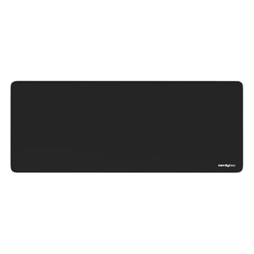 Couchmaster® XXL Gaming Mauspad - Passend CYBOT/CYWORX von nerdytec - High Precision Stoffoberfläche - Anti-Rutsch Unterseite - verstärkter Rand - Ultra Wide - 71,5 cm x 27 cm