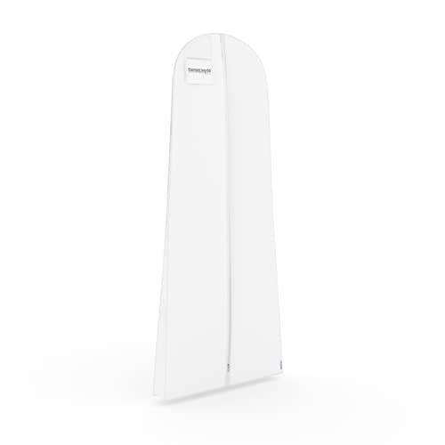 HANGERWORLD-72inch-Breathable-Wedding-Gown-Long-Dress-Hanging-Garment-Bag-for-Closet-Storage-White