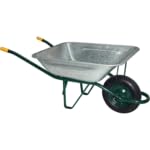 HIJOS DE J. SANZ CARRETILLA GALVANIZADA GRANDE, Plateado, Acero inoxidable