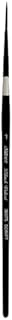 Silver Brush Limited 3007S1 Black Velvet Script Liner Watercolour Paint Brush, Size 1, Short Handle