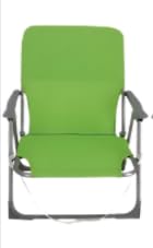 Gerimport Silla Acero Fija Playa KINARI C/COJIN 3SRT