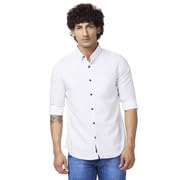 Image of Spykar Men's Regular Fit N /A Full Sleeve Printed Casual Shirts