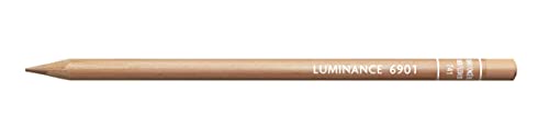 Image of CARAN DACHE LUMINANCE 6901 PORTRAIT SHADES THE MOST LIGHTFAST PERMANENT COLOUR PENCIL EVER DESIGNED. (DARK FLESH 5%)