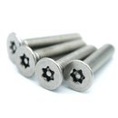 M4 Tamper-Resistant Security Screws Flat Head Assortment Kit, Pack Of 80-Piece #TOP3