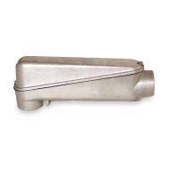 Killark Conduit Outlet Body, Aluminum, LB Body Style, Threaded, Flat - MOLBD-5