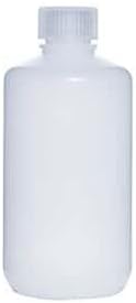 Cole-Parmer Fluorinated HDPE Narrow-Mouth Plastic Bottle, 250mL: 12/PK