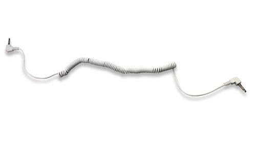 Cable Auxiliar 3.5mm para Auto Coiled Blanco miniatura 4