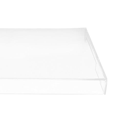 Funda de acrílico protectora de teclado para portátil universal transparente y elegante 4