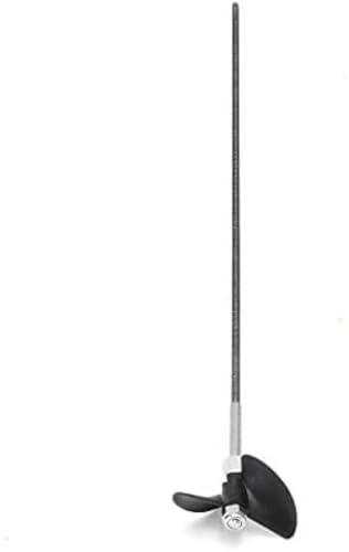 BONOCO RC Replacement Parts for Atomic V792-4 Rc Boat Parts 3.0mm Shaft and 40mm Rudder Parts Propeller Shaft with Propeller V792415