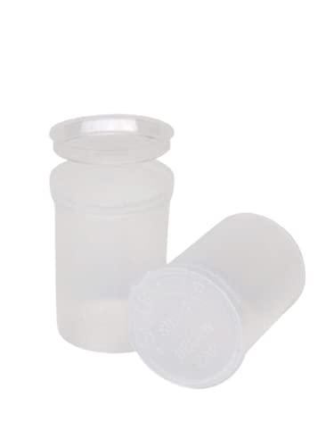 315 Pack Empty Pill Bottles with Pop Top Caps, Medicine Containers, Prescription Vials with Lids, Pop Top Bottles, Flip Top Caps, Empty Vials, Pill Organizer.(13 Dram, Clear)