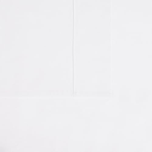 Image of CANNON - Solid Percale 3 Piece Twin Sheet and Pillowcase Set - White