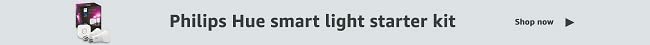 Philips Hue smart light starter kit