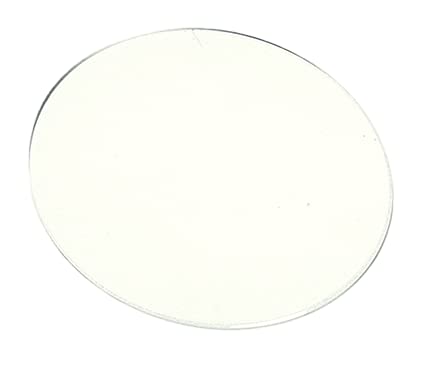 Eichmüller Vetro di ricambio per orologio, vetro minerale bombato, spessore 1,0 mm, Ø 17-35 mm