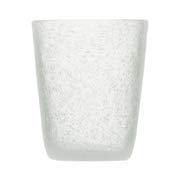 Memento Set 6 Bicchieri Vetro Pulegoso Senza Gambo White Transparent