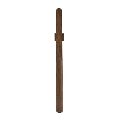 Chausse-pied en bois chêne foncé 55 cm pour enfiler vos chaussures sans vous baisser