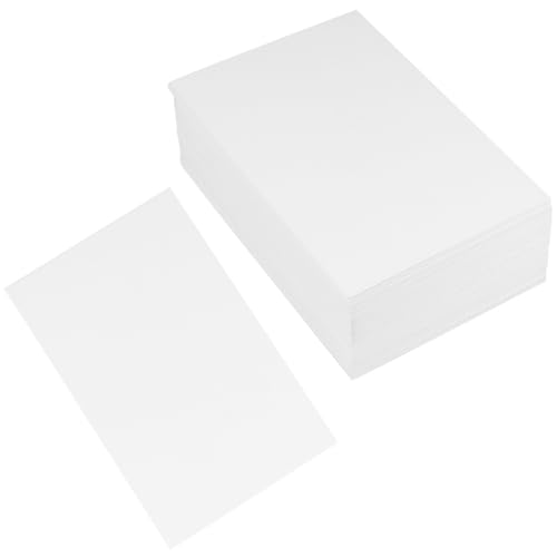 Cartes en papier kraft POPETPOP au design classique et écriture ultra lisse