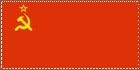 HUGE 8ft x 5ft Russia Russian Hammer Sickle USSR Material Flag