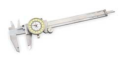 STARRETT 1202F-6 - 68931 Dial Caliper 6, Fractional"