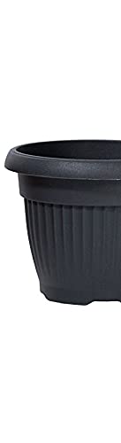 Prosperplast TERRA Pflanzkübel 44 Liter – Anthrazit, Maße 80x34,4x32 Cm, Für Balkon & Garten