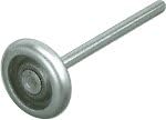 Long Stem Steel Roller 3x7Stem 10 Ball-Bearing - 1ea 3x7